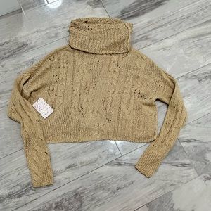 Free people cableknit new with tags